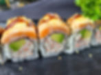 * Baked Salmon Roll