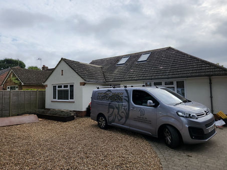 Sparta van outside property