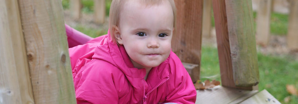 girl resting in the garden