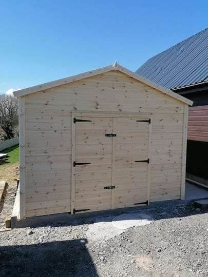 shed built by Pads Sheds