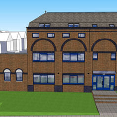 graphic of Frederick House