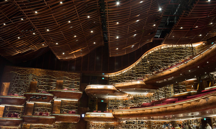 view of audience seating