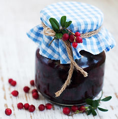 Jam canneberges