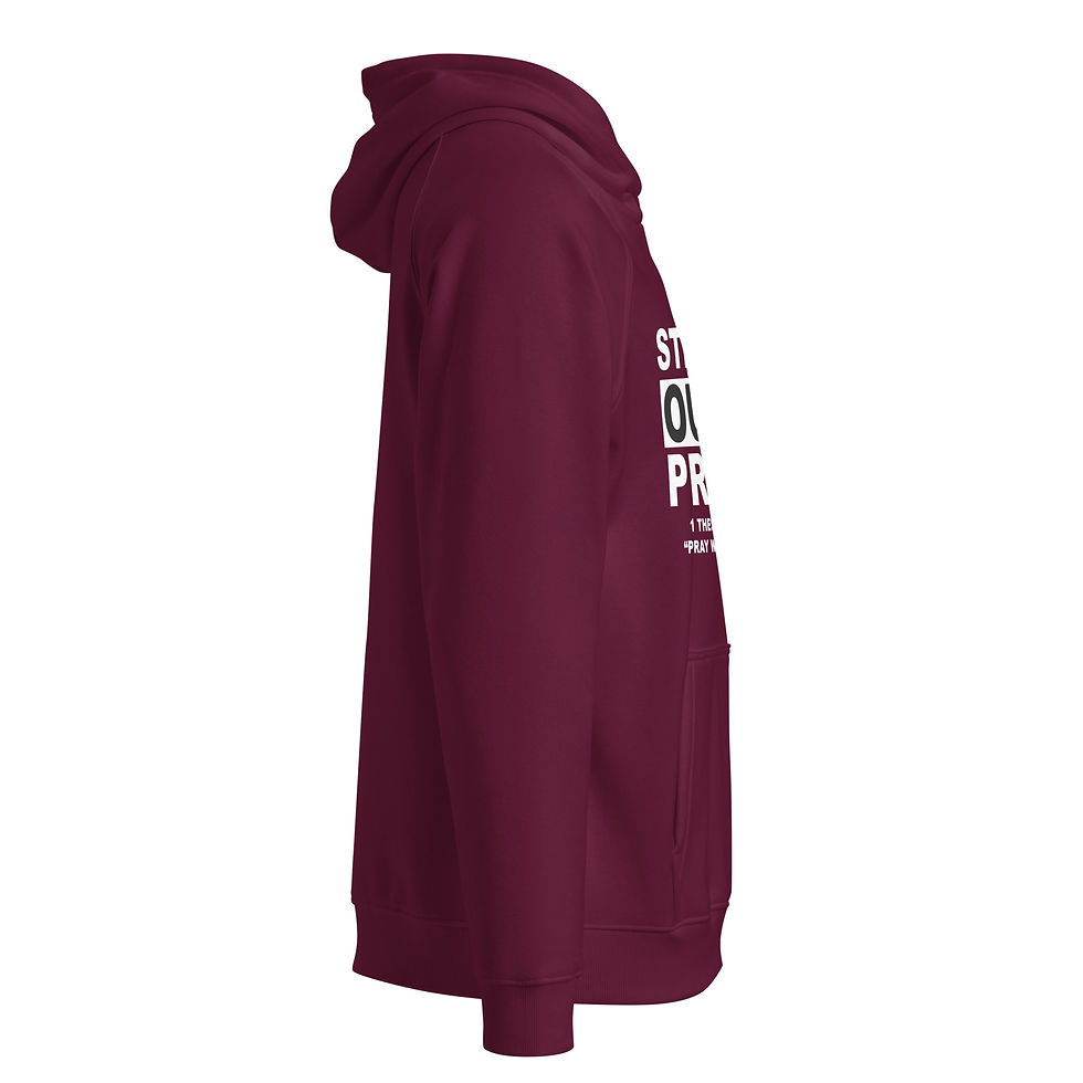 Thumbnail: Straight Outta Prayer Unisex Hoodie