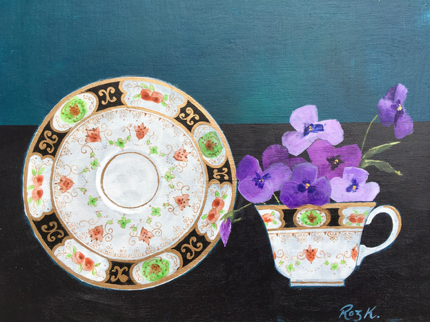 Viola Tea Time