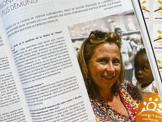 Chaîne de l'Espoir Luxembourg - un maillon fort de l'aide médicale aux enfants les plus démunis