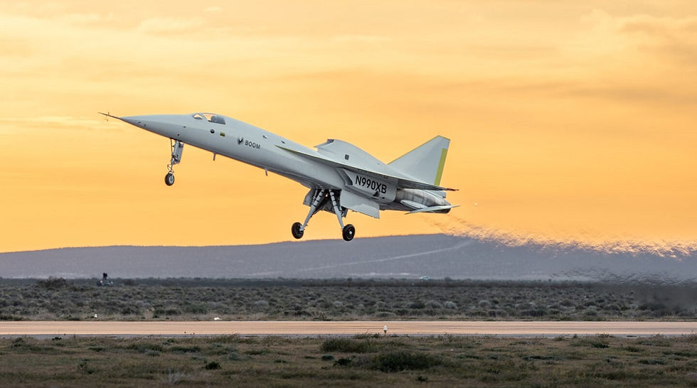 Boom Supersonic XB-1 test flight