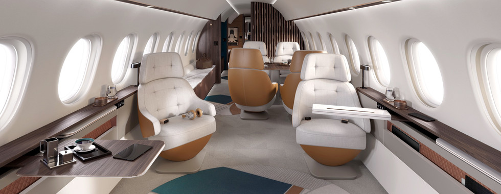 Dassault Falcon 10X Interior