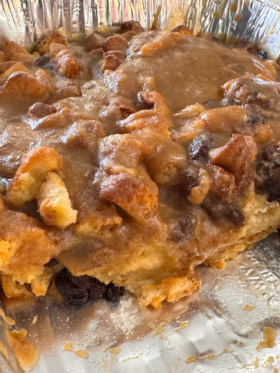 Bread pudding 