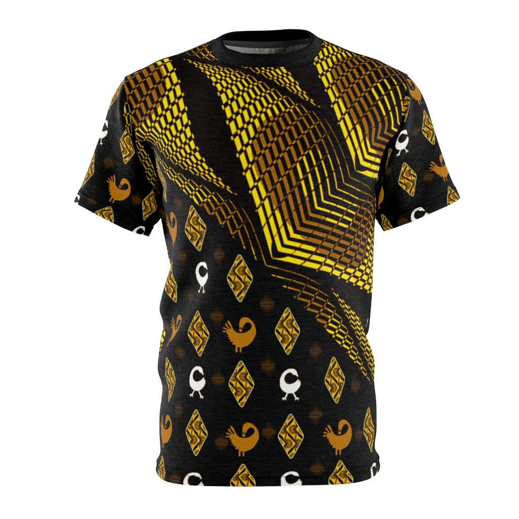 Gold Ankara SANKOFA: King's Tee
