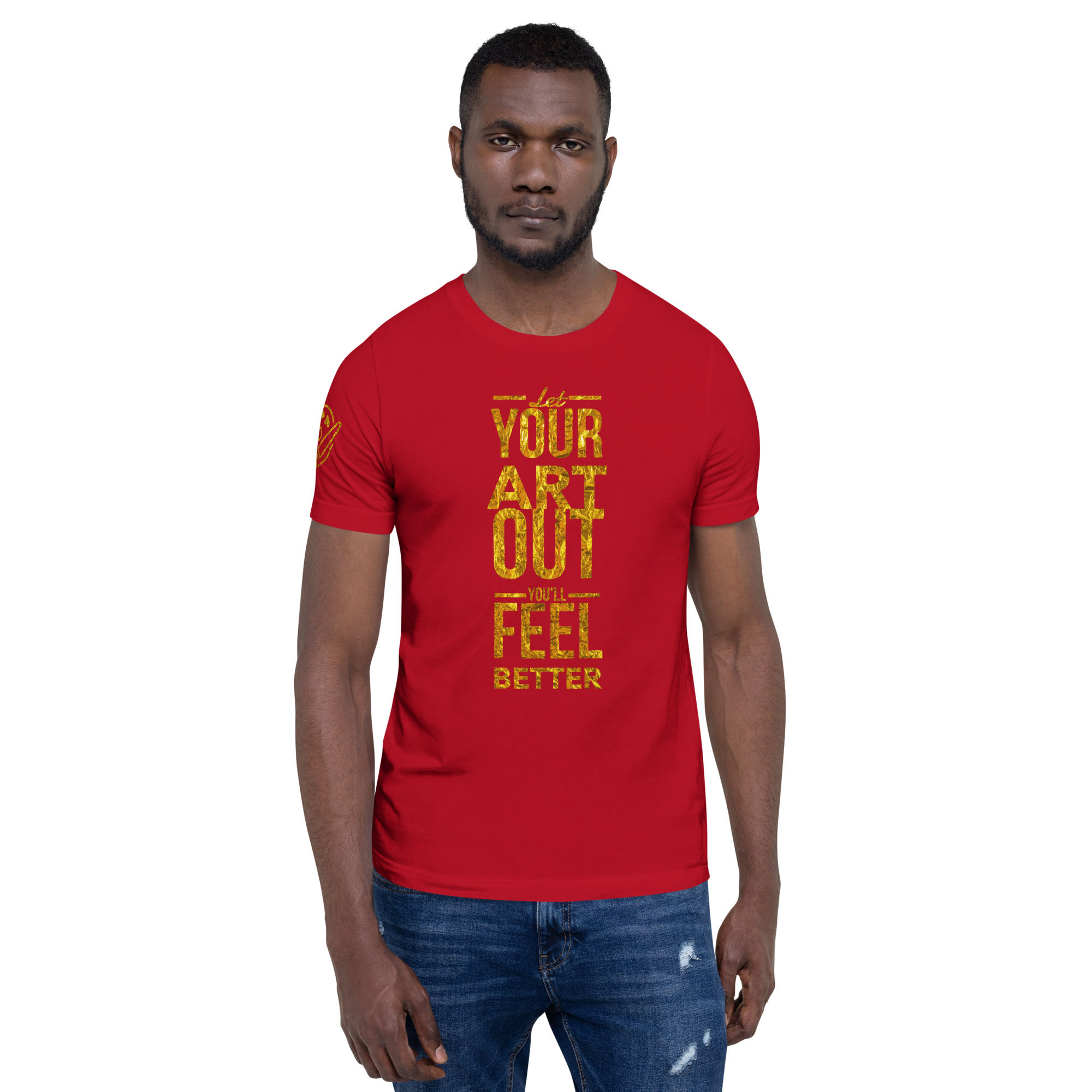 Let Your ART Out, You'll Feel Better: King's Tee