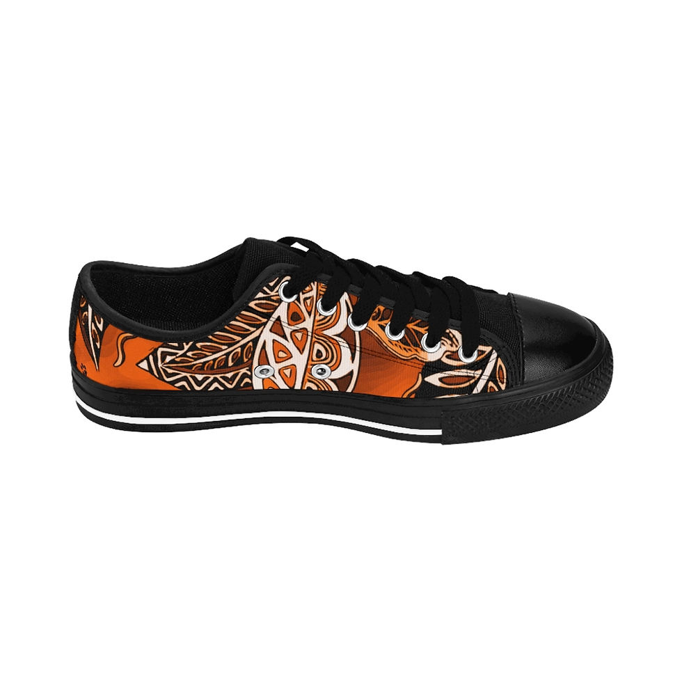Thumbnail: Ankara Jungle Floor N' Spice Sneakers