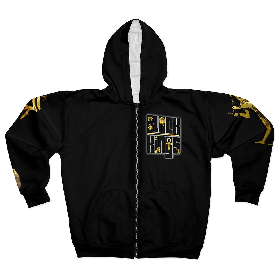 Black KINGs: Kemetic Black Hoodie