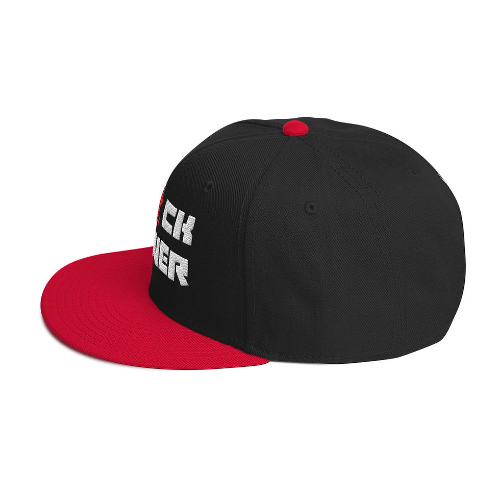 Thumbnail: BLACK POWER: BLK Snapback Hat