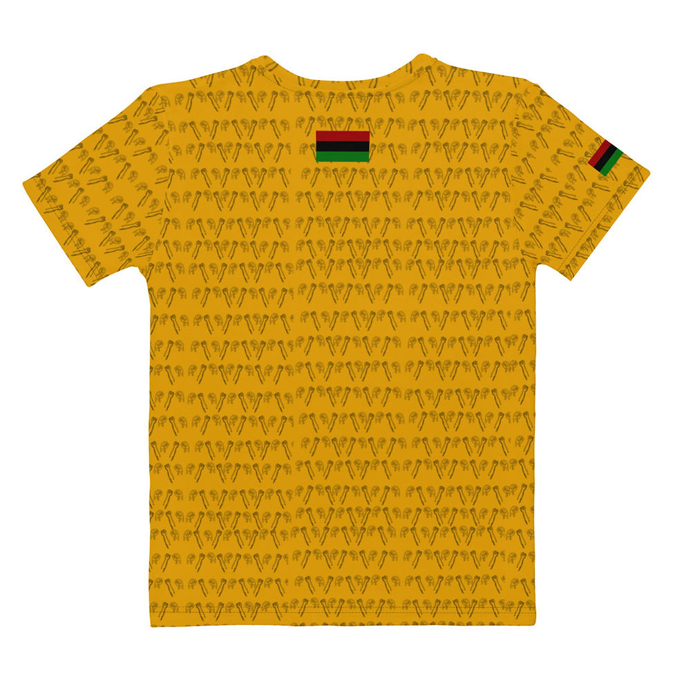Thumbnail: Be Conscious, Be Fearless, Be Motivated: Gold Queen Tee