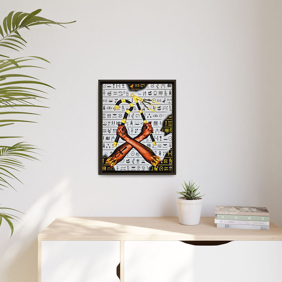 Thumbnail: Kingship & Fertility: Kemetic Crook & Flail...