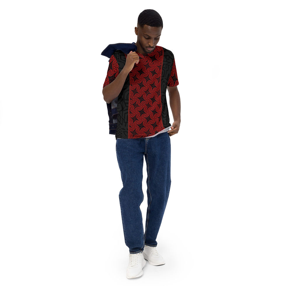 Thumbnail: Bred NYOTA Ankara King's Tee