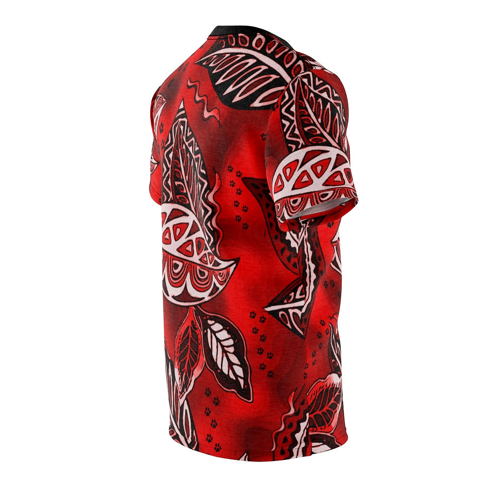 Thumbnail: Ankara Jungle Floor N' Red King's Tee
