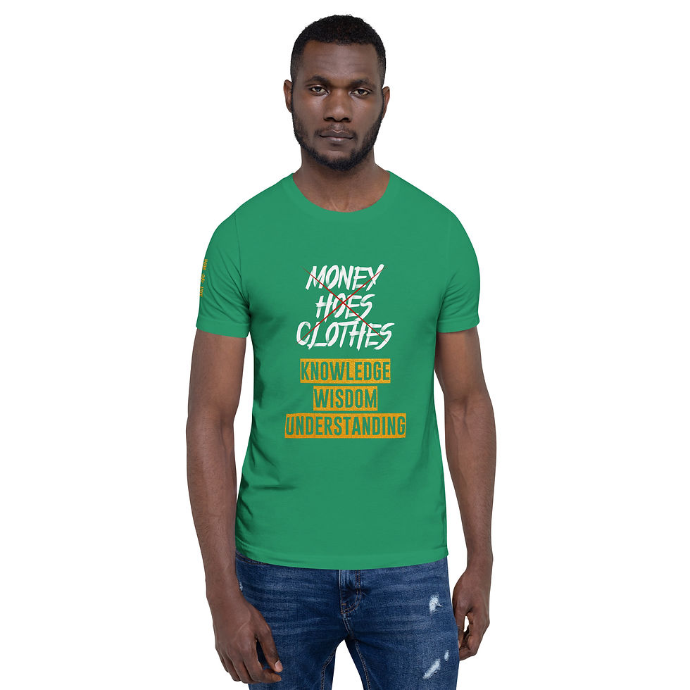Thumbnail: Knowledge Wisdom Understanding: King's Tee