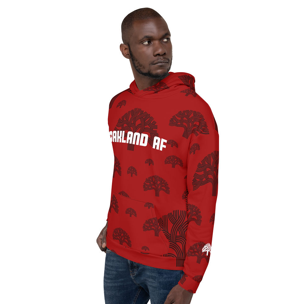 Thumbnail: OAKLAND AF: Red Alternate Hoodie