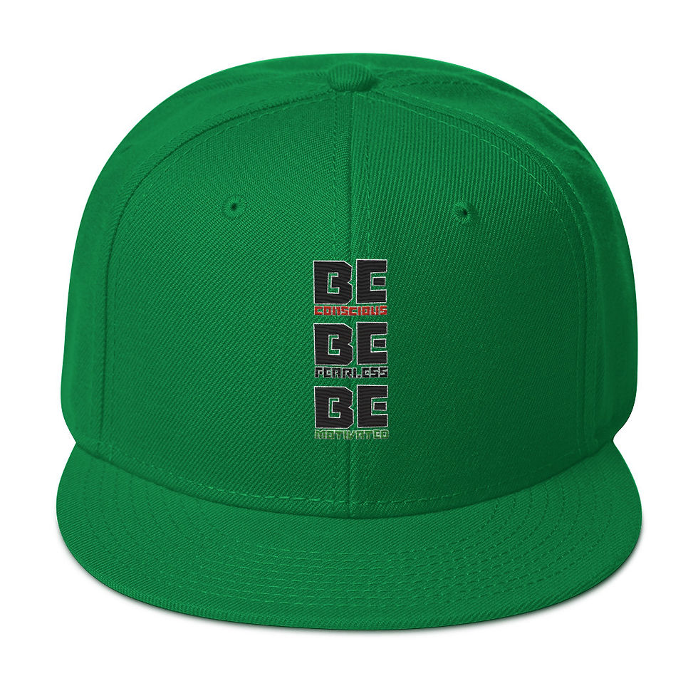 Thumbnail: Be Conscious, Be Fearless, Be Motivated: Snapback Hat