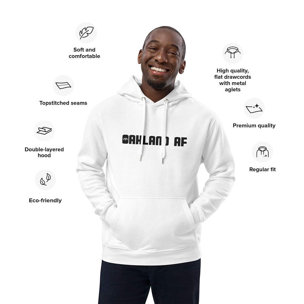 Thumbnail: OAKLAND AF: Classic WHT Hoodie