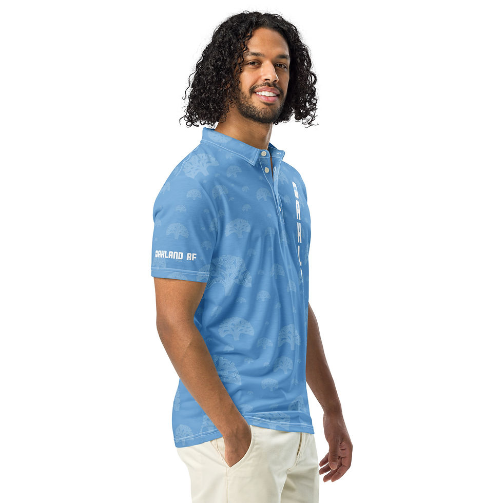 Thumbnail: Oakland AF: Legend Blue Edition Polo