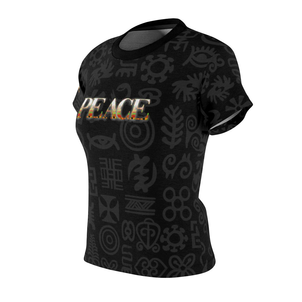 PEACE: Positive Energy Activates Constant Elevation Queen's Tee