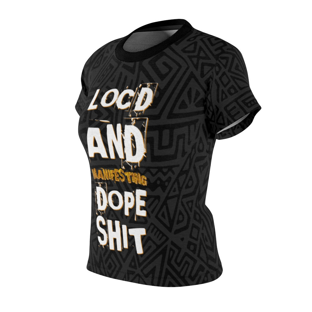 LOC'D and MANIFESTING SH!T: Queen's BLK Tee