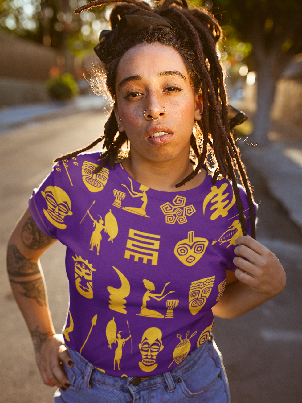Thumbnail: TRIBAL N' True Wine Queen's Tee