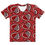 Thumbnail: Red Ankara OKUAFO PA Queen's Tee
