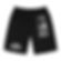 I Do It 4 OAK: Black Shorts 