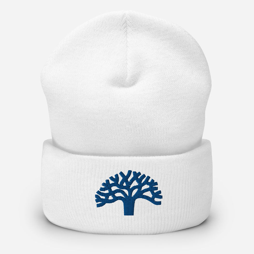 I Do It 4 OAK: Industrial Blue Alternate Cuffed Beanie