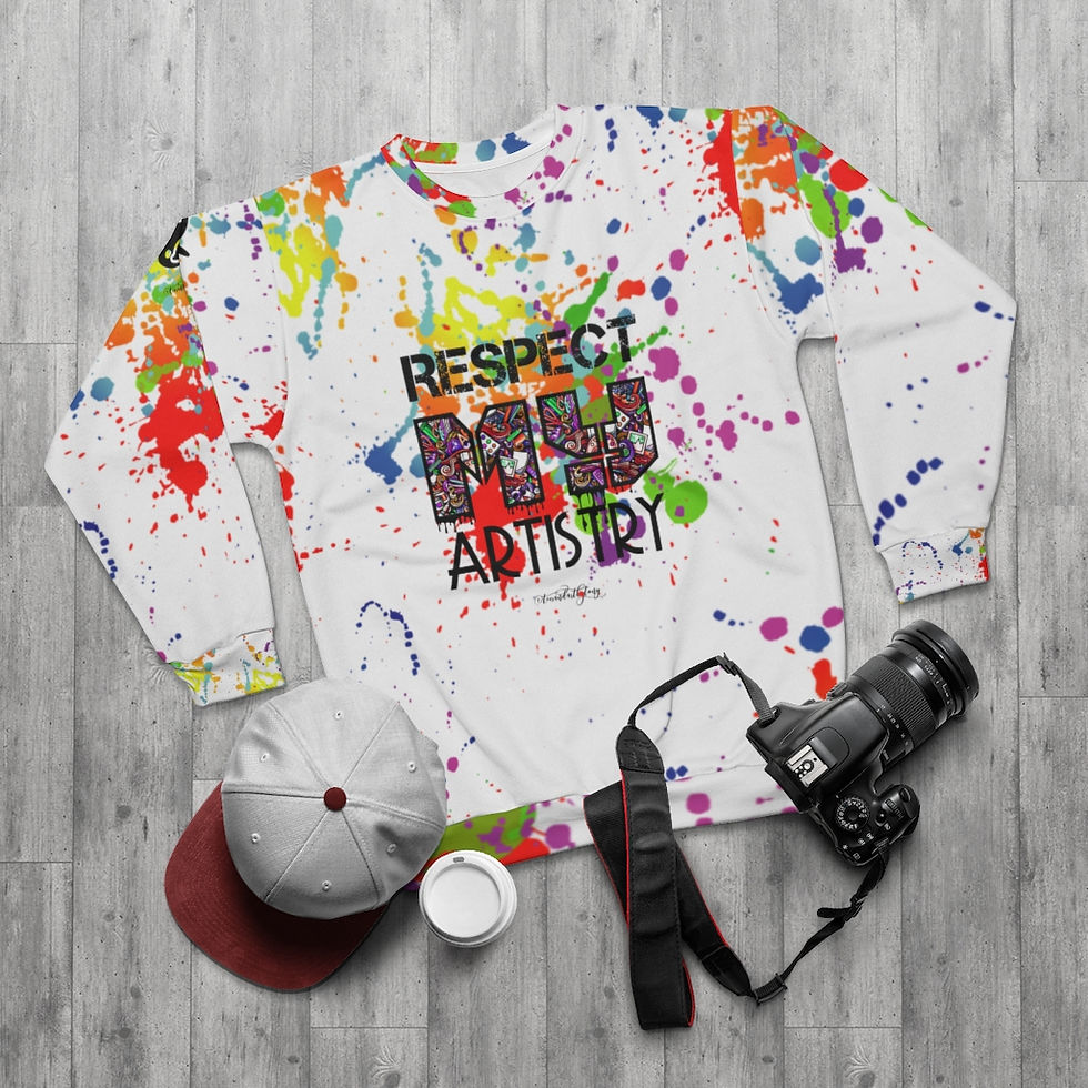 Thumbnail: Respect My ARTISTRY: Classic WHT Sweatshirt
