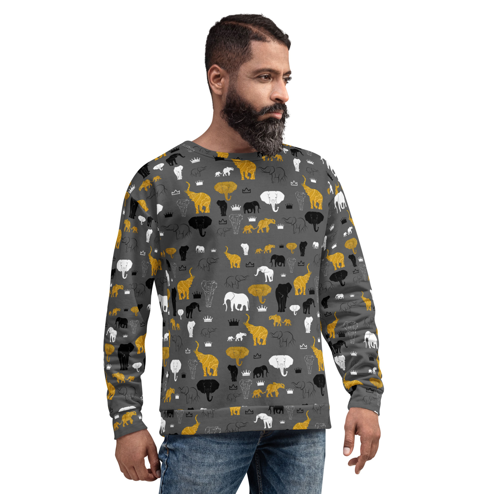 Tembo Za Dhahabu: Slate Sweatshirt