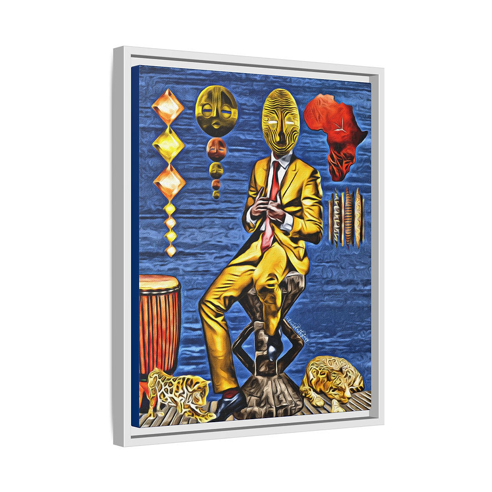 Thumbnail: King KOKOBENE N' A Gold Suit...