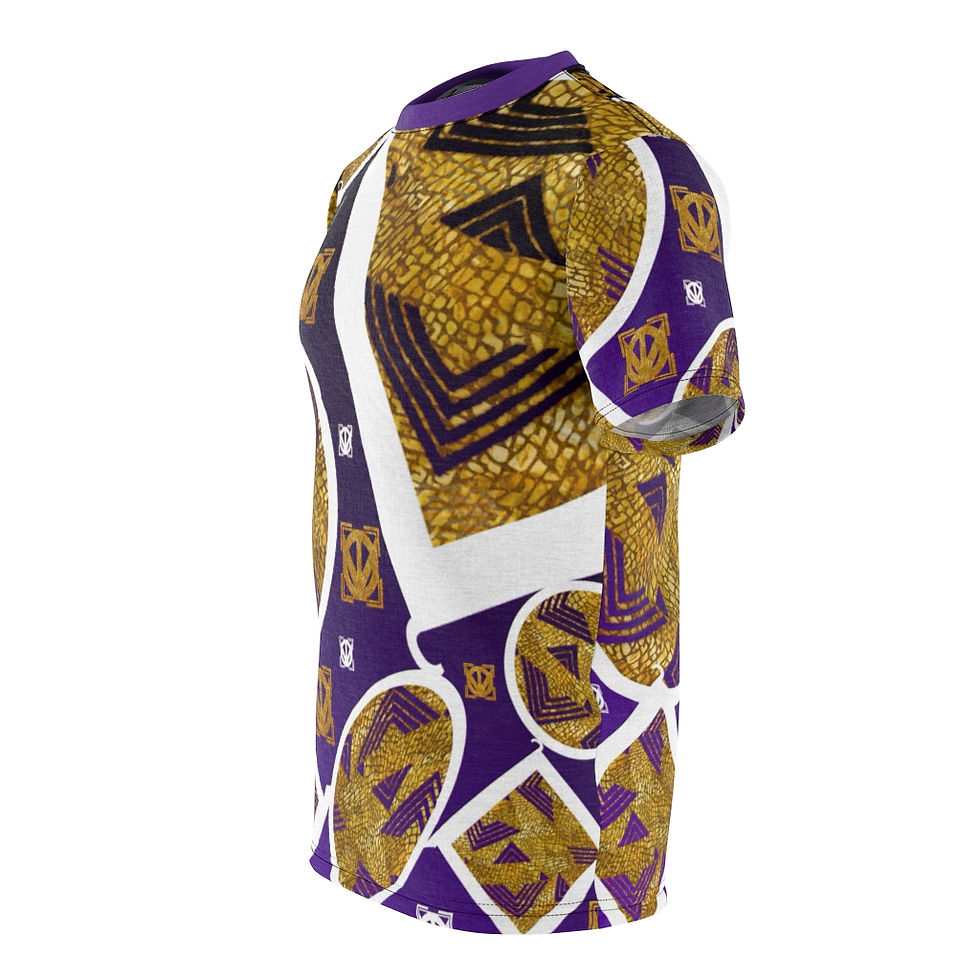 Thumbnail: Gold Safari OBEDI HENE N' Purple: King's Tee