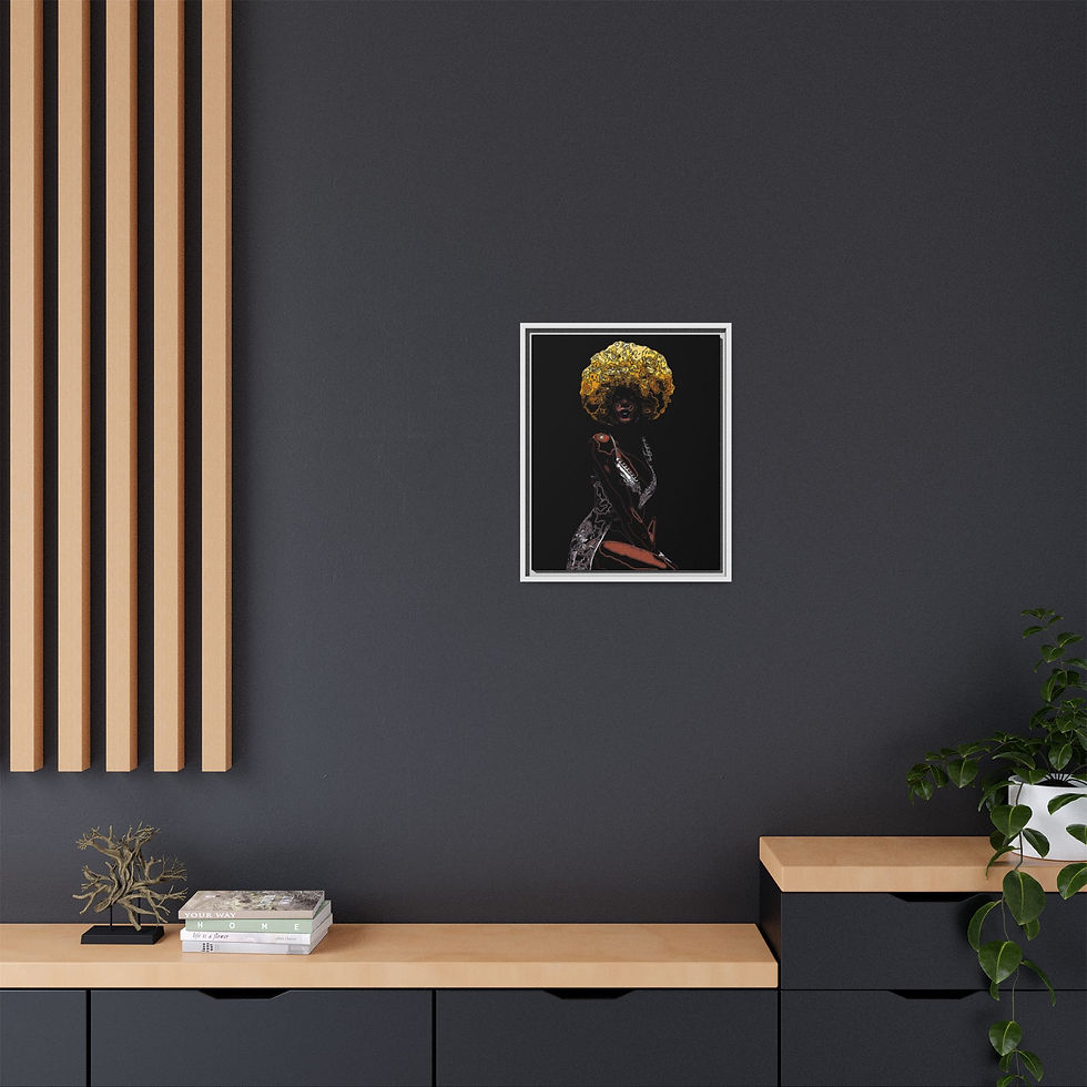 Thumbnail: Black Queen Wit A Golden Fro N' Anime...