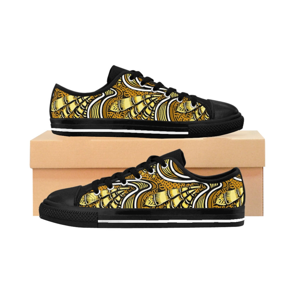 Gold KWAZULU KENTE Sneakers
