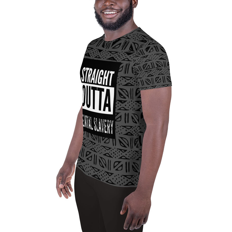 Thumbnail: Straight Outta Mental Slavery: Slate King's Tee