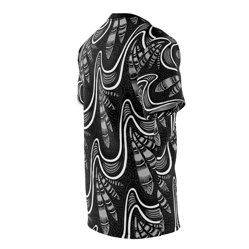 Thumbnail:  Black KWAZULU KENTE King's Tee