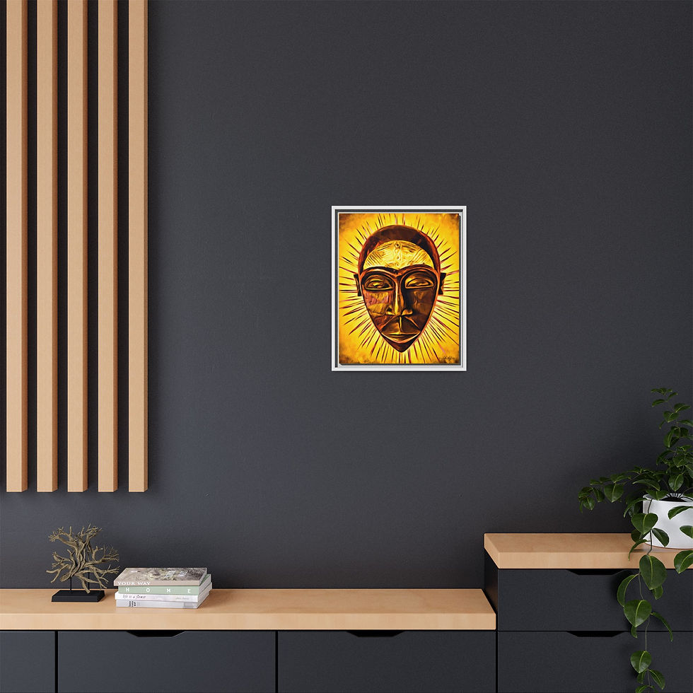 Thumbnail: ALKEBULAN Beninese Fortune Teller Tribal Mask...