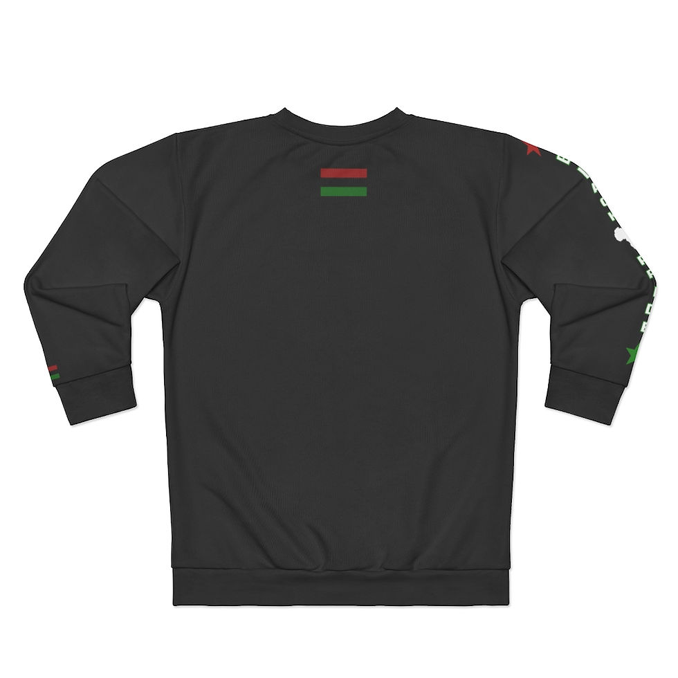 Thumbnail: Living While BLACK: Black History BLK Sweatshirt