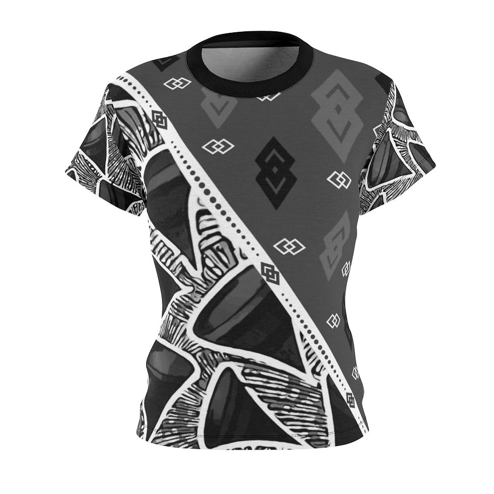Thumbnail: Gray Epa Tympany Ankara Queen's Tee