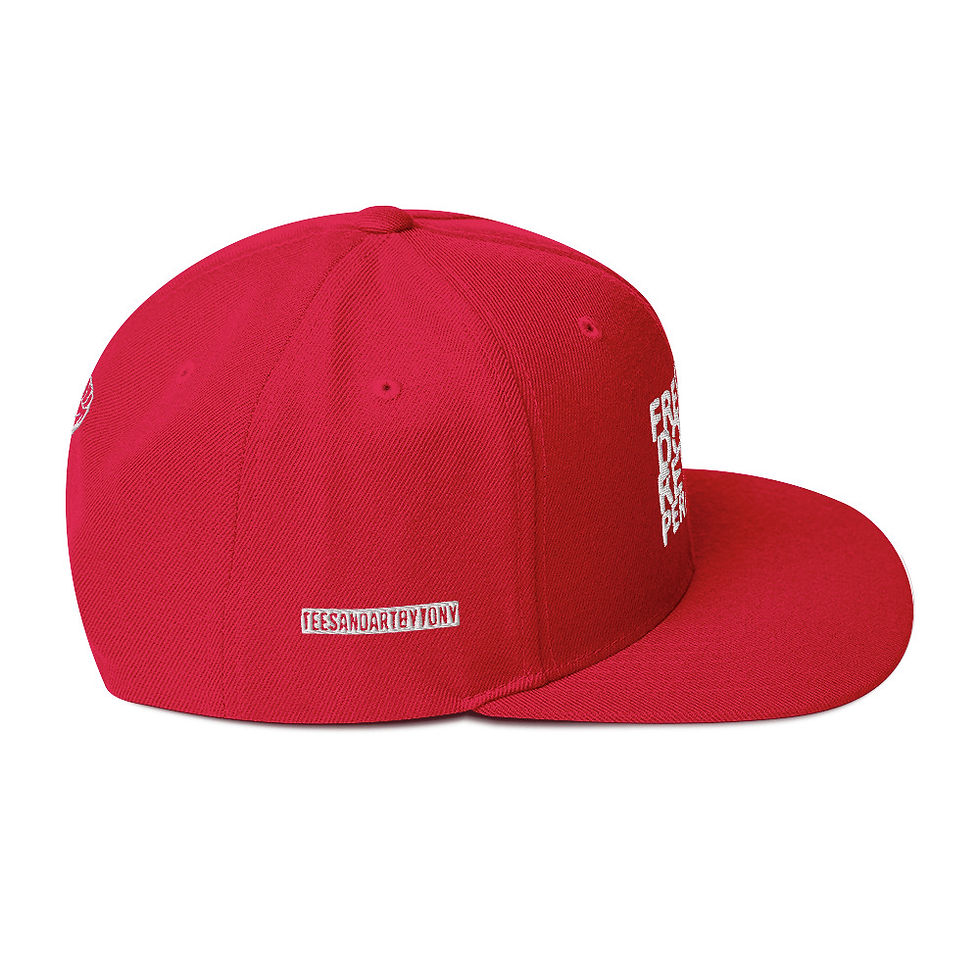 Thumbnail: FREEDOM Doesn't Require Permission: Snapback Hat