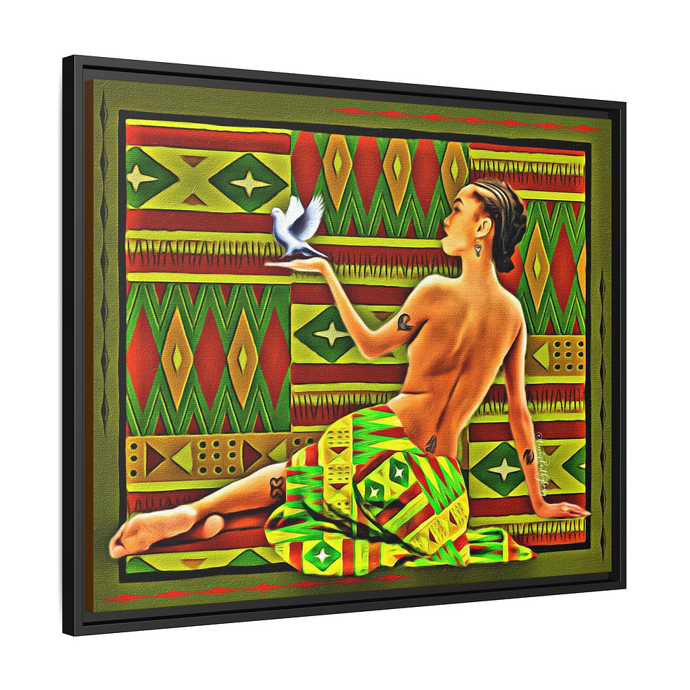 Thumbnail: Kente Queen N’ Abstract: Reimagined…