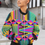 Thumbnail: Canary Yellow Kente: Bomber Jacket