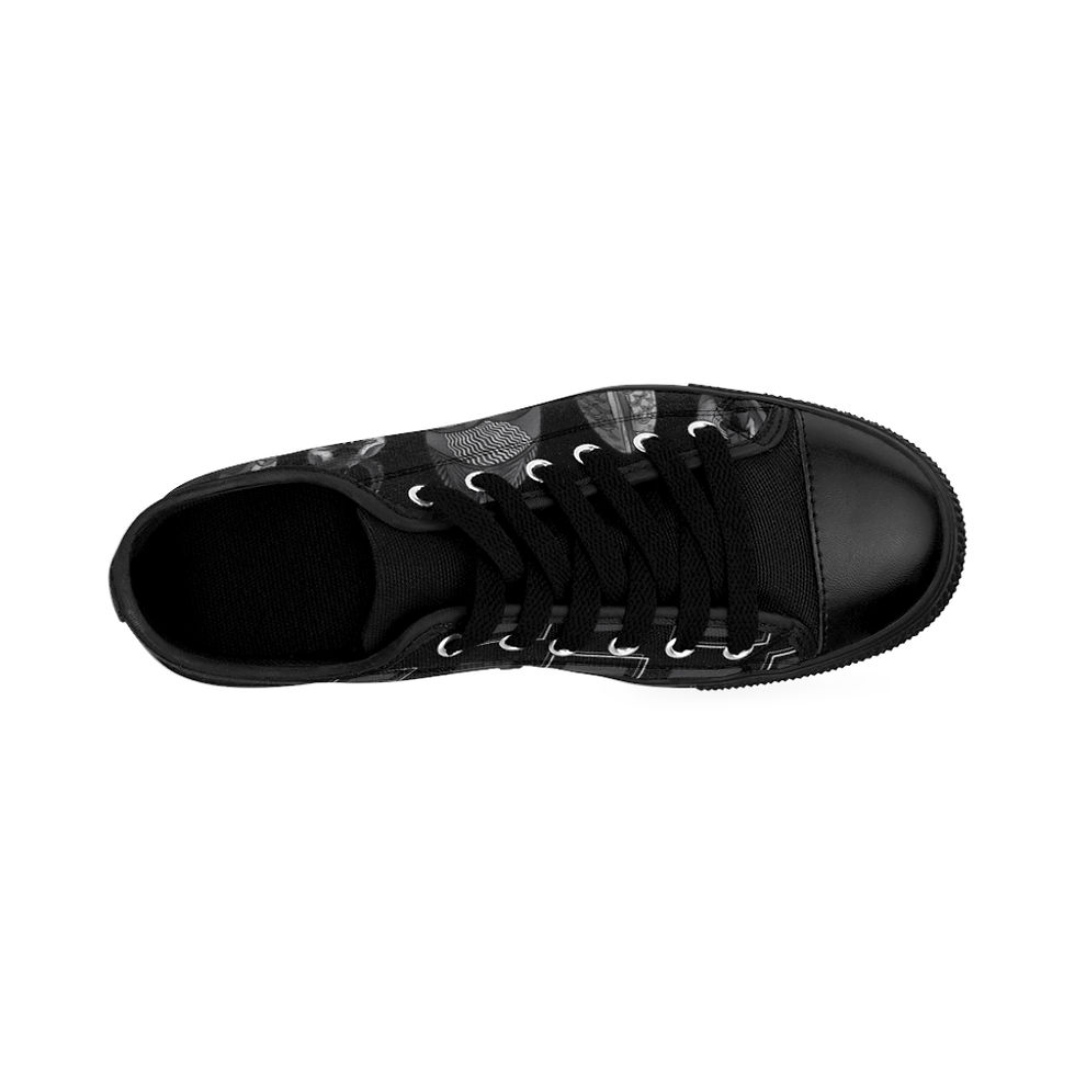 Thumbnail: Slate KUBA & Tribal Masks Sneakers