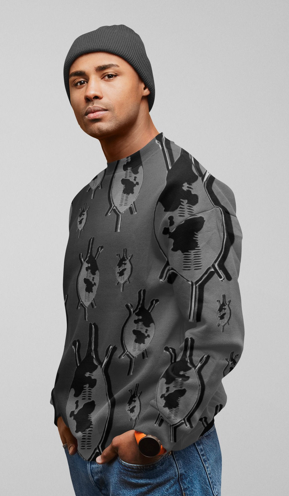Thumbnail: Slated Nubian INGUBHA: Sweatshirt