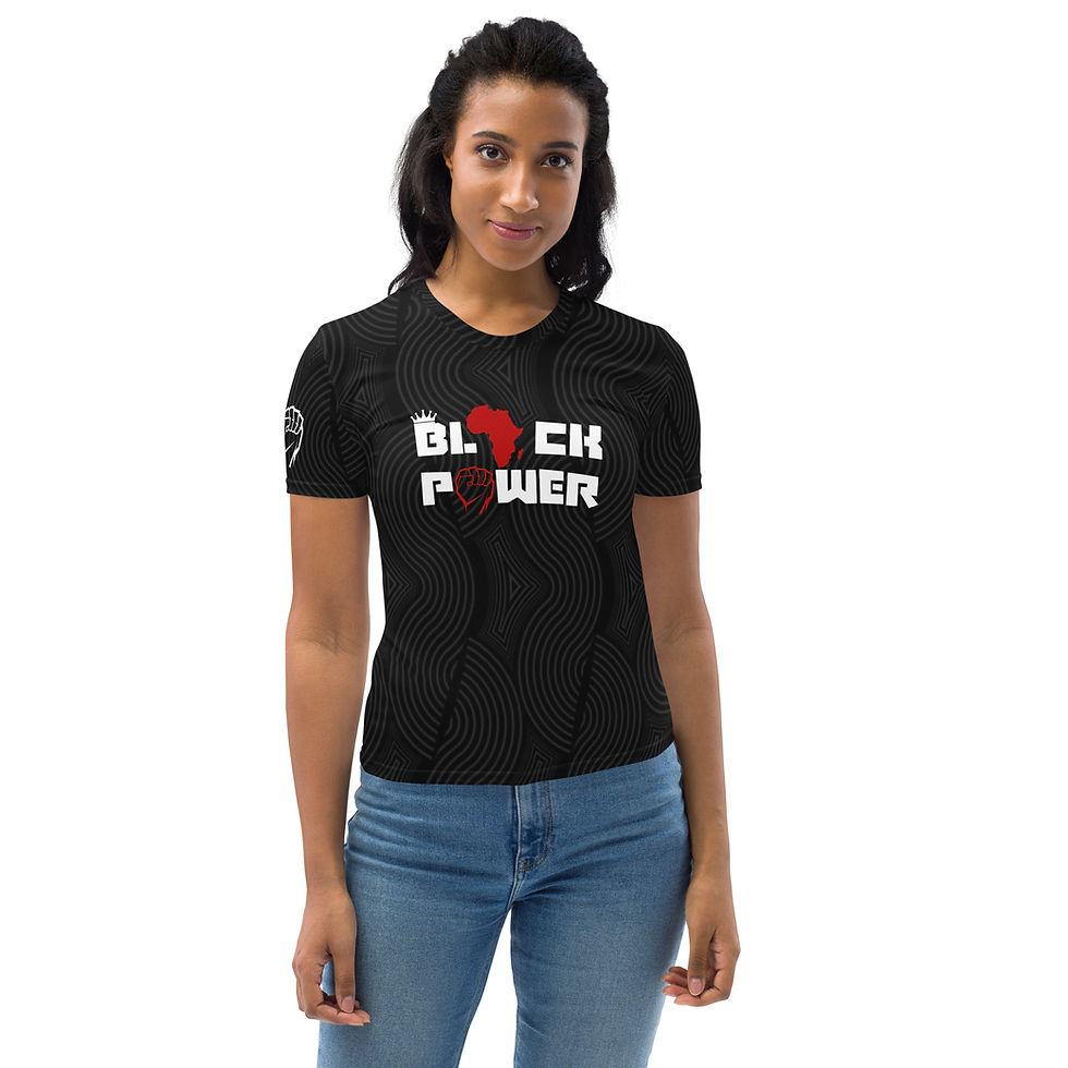 Thumbnail: BLACK POWER: BLK Queen's Tee